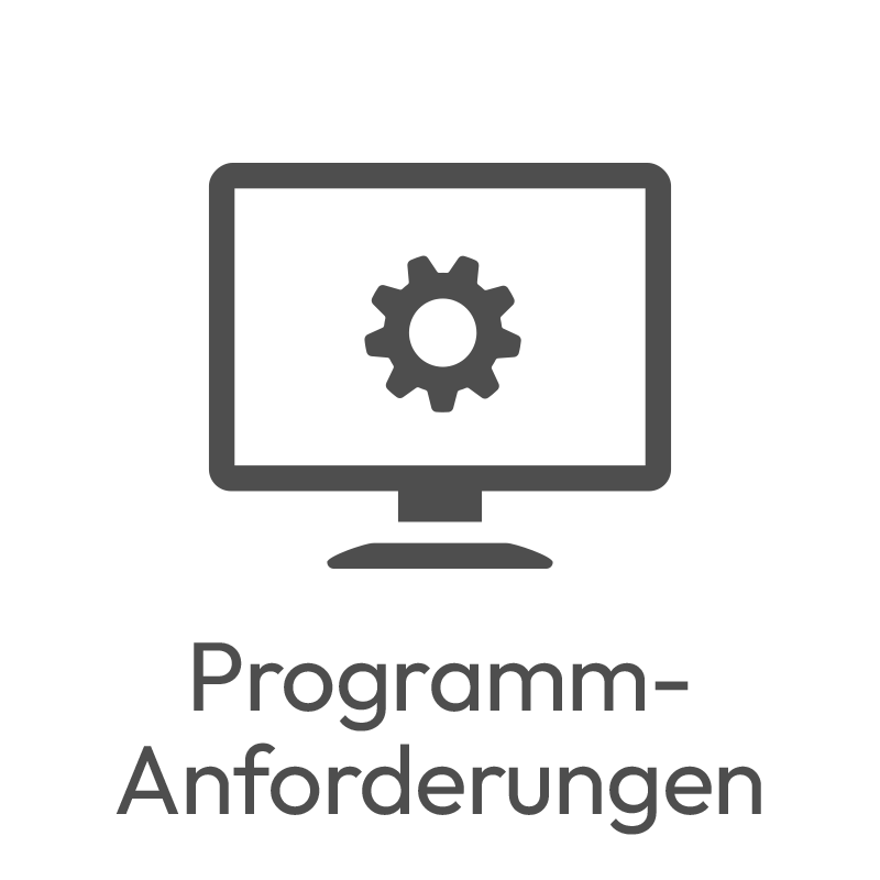 Programm-Anforderungen