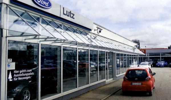 Das Autohaus Lutz im bayerischen Fürstenfeldbruck